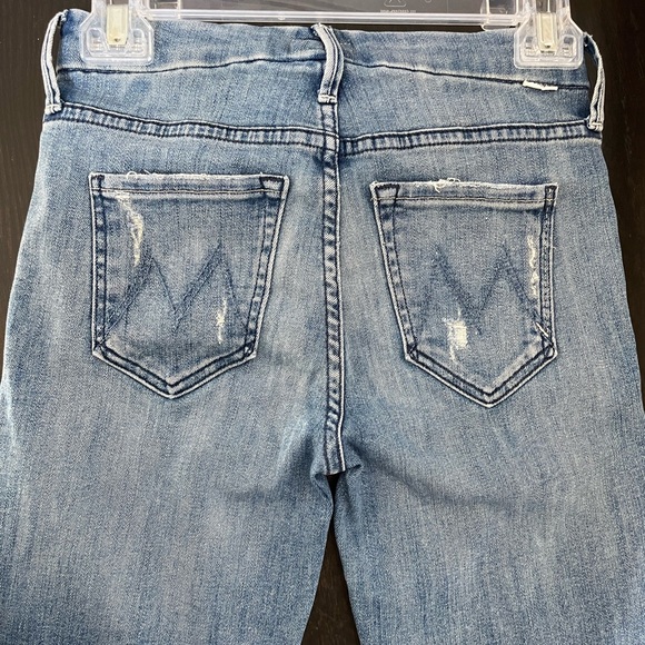 MOTHER The Looker Ankle Step Fray Size 24 Color Where’s the Smoke. - Picture 7 of 10